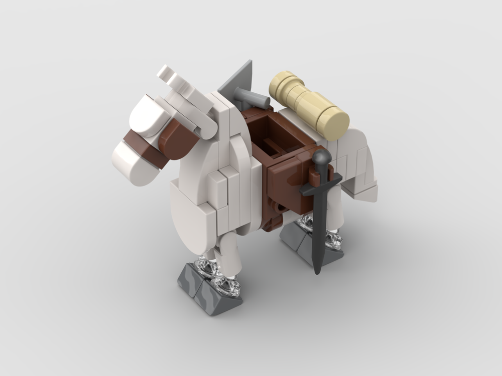 Lego Brick Built Horse