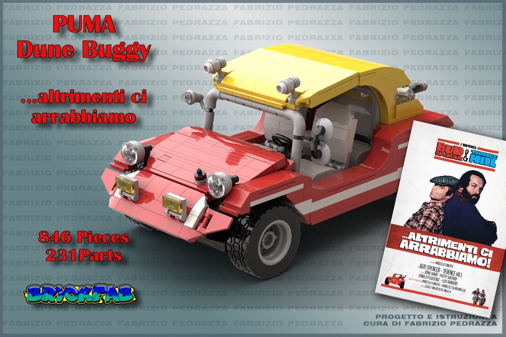 Lego PUMA Dune Buggy