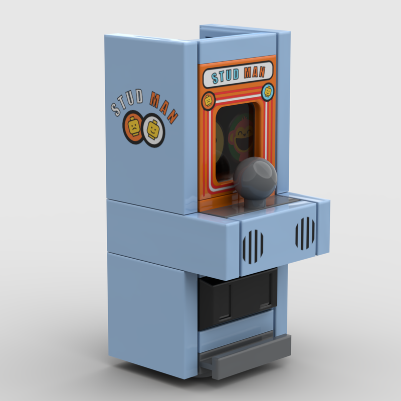 Lego 80's arcade cabinet