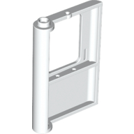Lego Door 1 x 4 x 5 Train Right / White