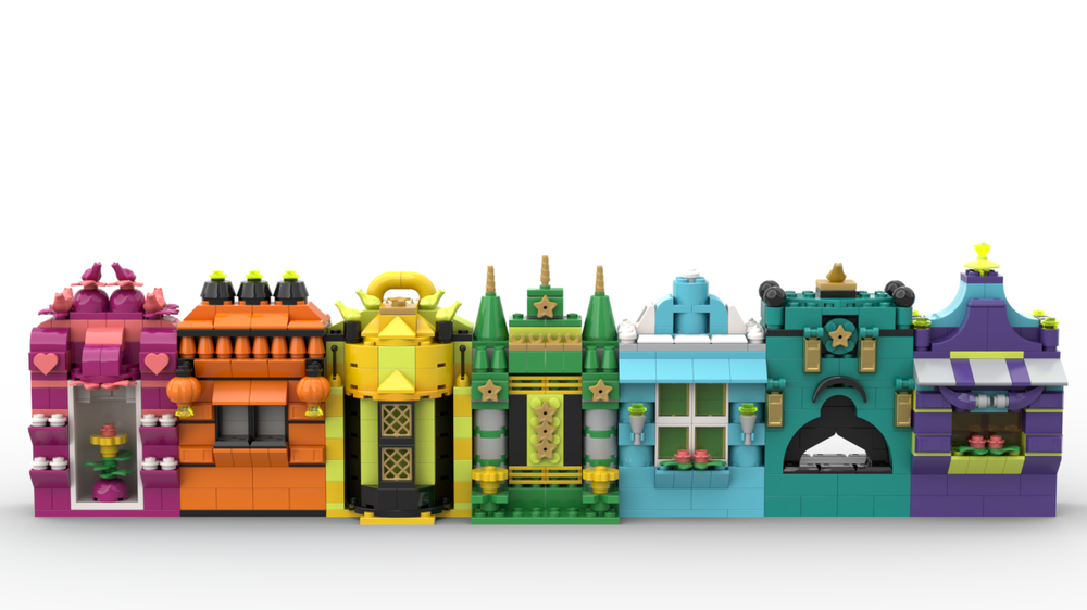 Lego 11022 Rainbow houses