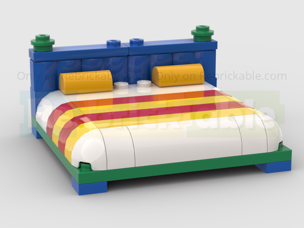 Lego Animal Crossing Lego Bed