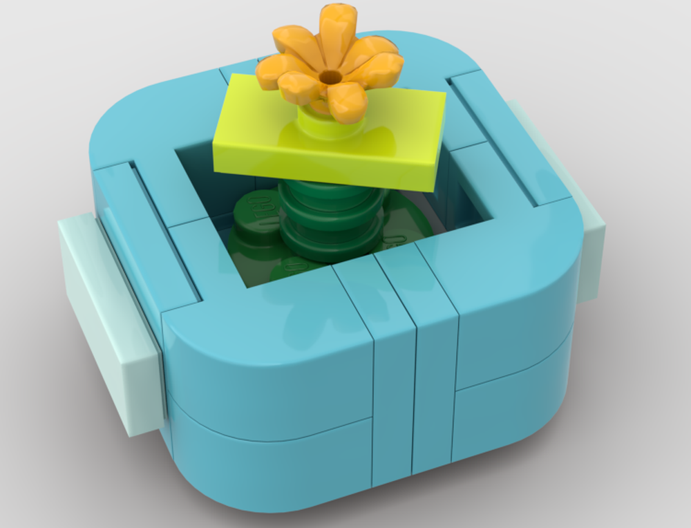 Lego 31128 Flower In Flowerpot