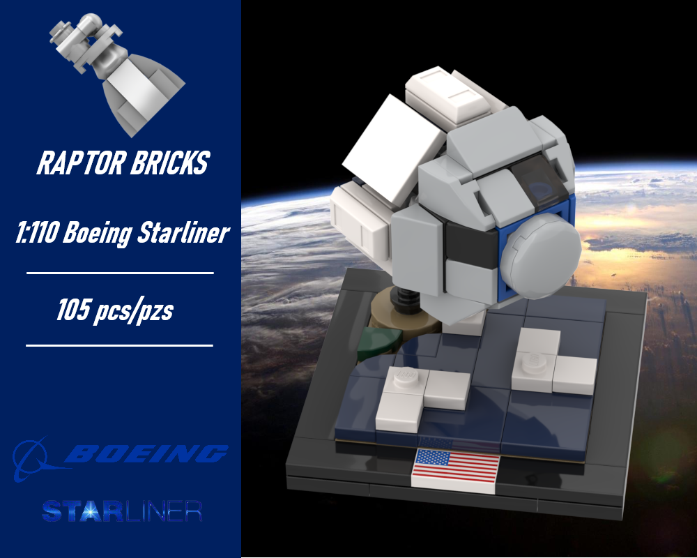 Lego 1:110 Scale Boeing Starliner