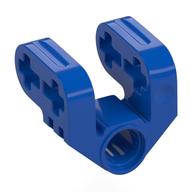 Lego Technic Axle and Pin Connector Perpendicular Split / Blue