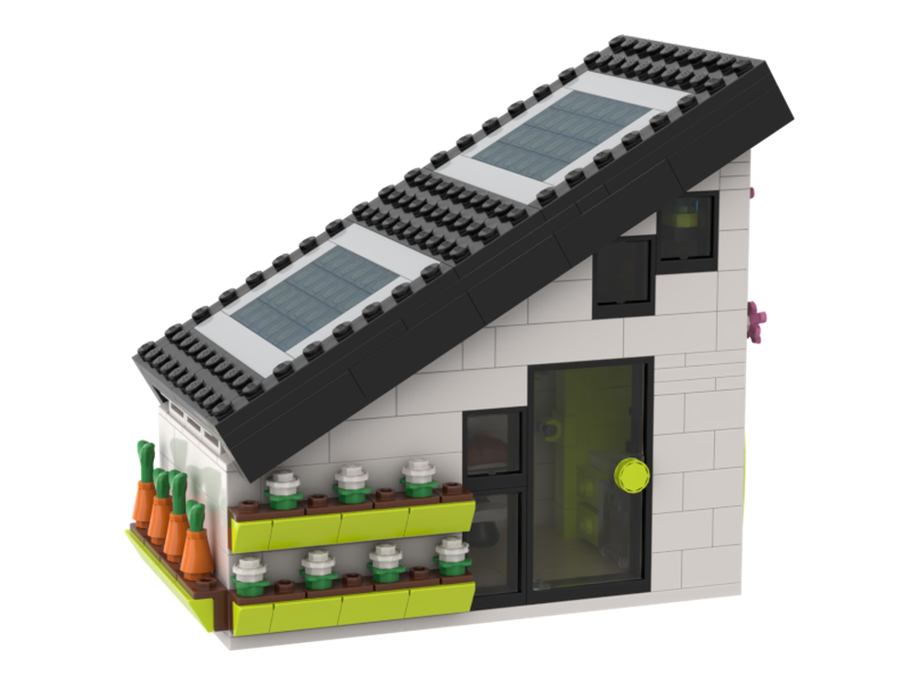 Lego Eco-Friendly Tiny House