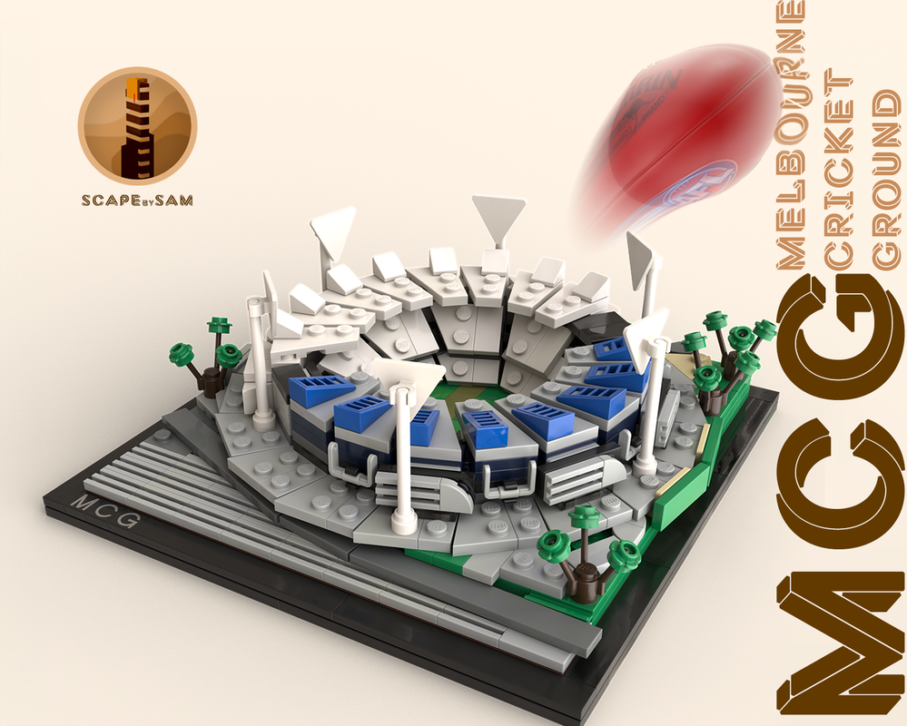 Lego MCG - An Architectural Piece