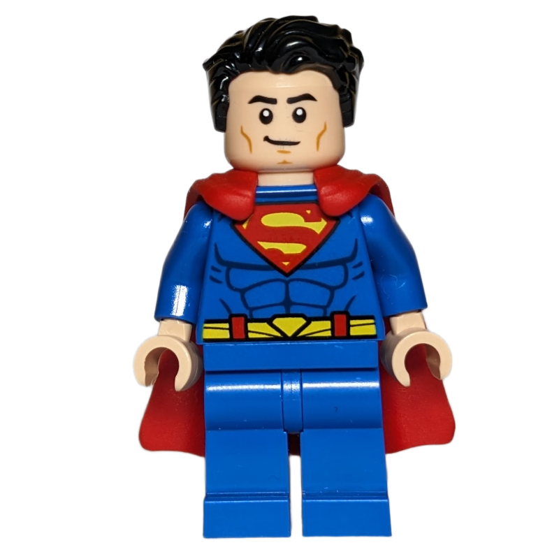 Lego Superman, Plain Legs, Rubber Cape