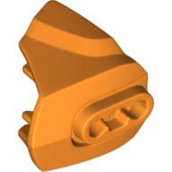Lego Large Figure Limb Cover, Size 3, Armor with Ball Joint Socket / Orange