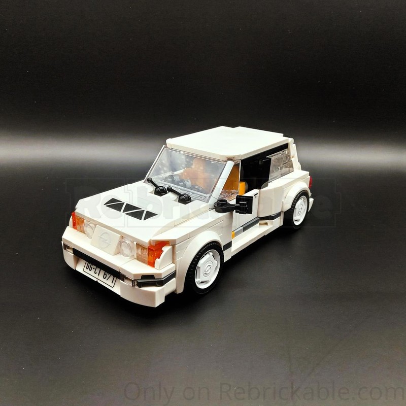 Lego Opel Corsa Sprint Gr.B Prototype (1983)