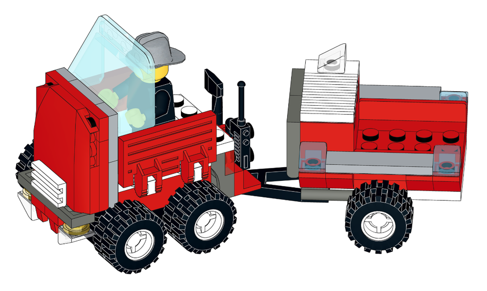Lego 7942 Quick Fire Responder