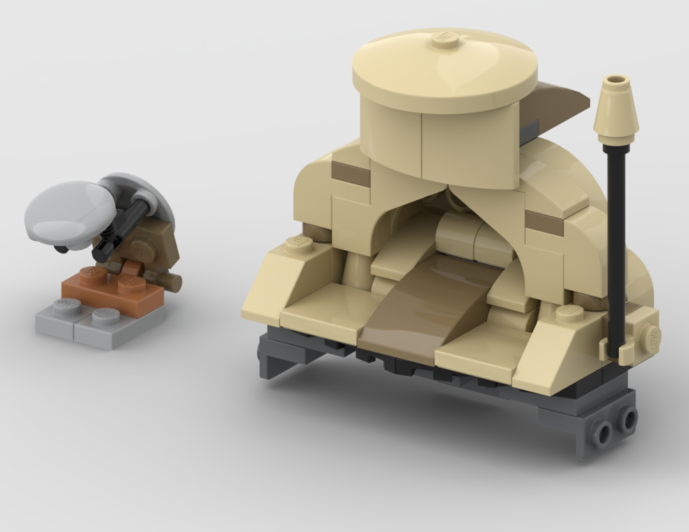 Lego 30680 Jabba's Palace Thone Room and Pit Droid (Alternate Build)