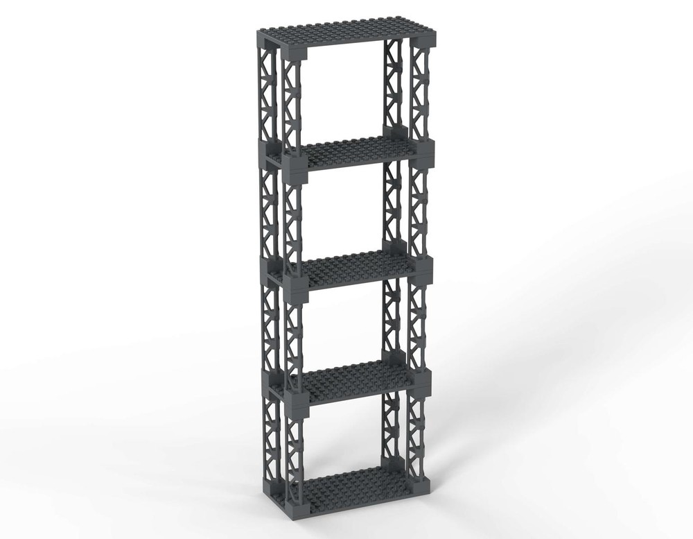 Lego 4-floor stand on plate 8x16