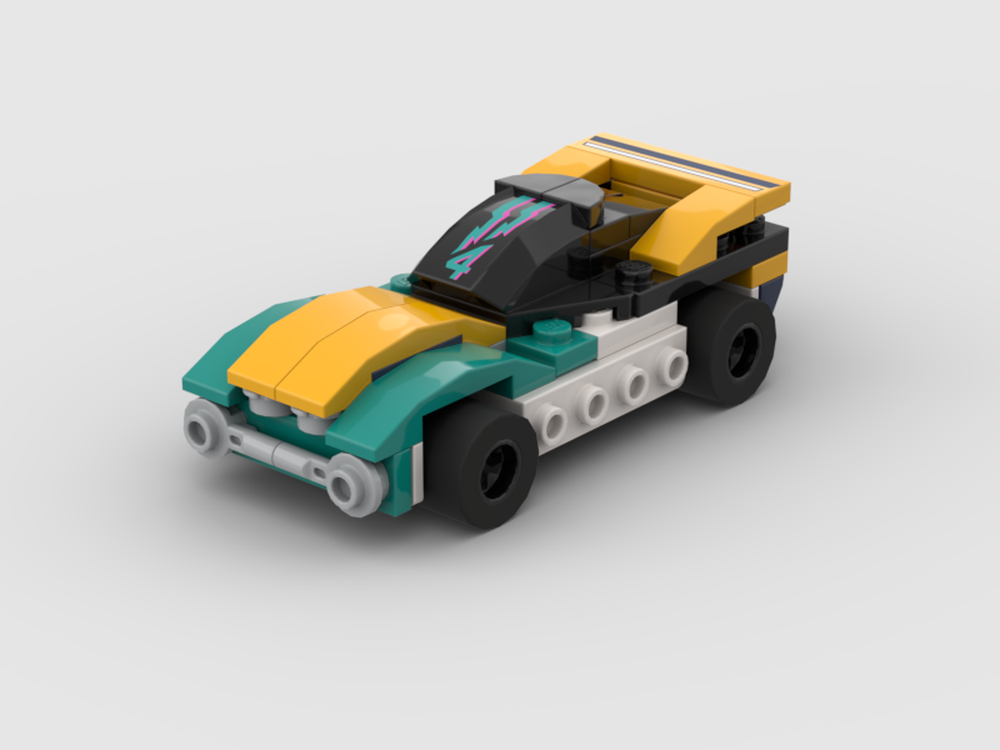 Lego Race Car Rocket (60400 Alternate)