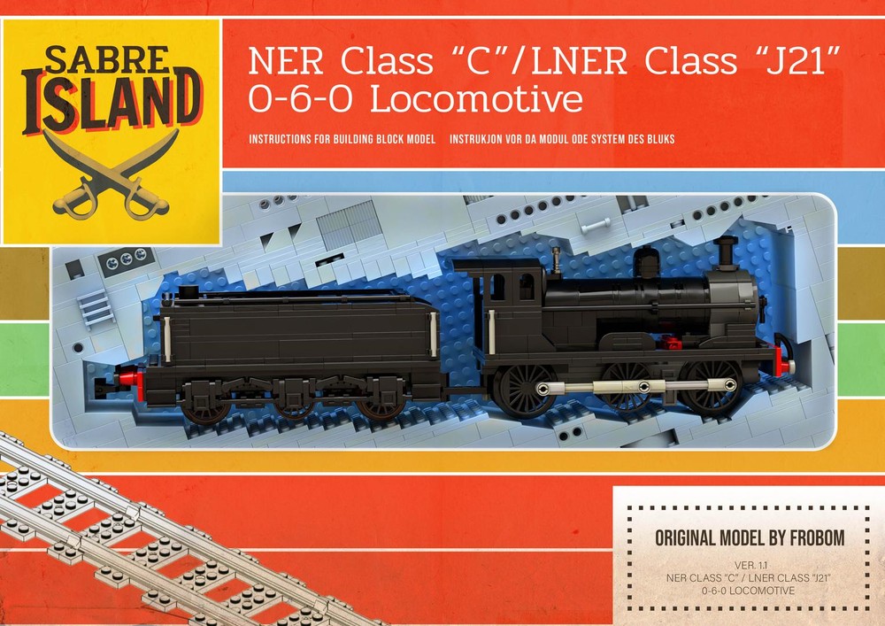 Lego LNER Class J21 0-6-0 Locomotive