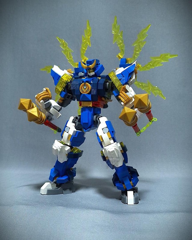 Lego Jay's Ultimate Elemental Lightning Mech v2