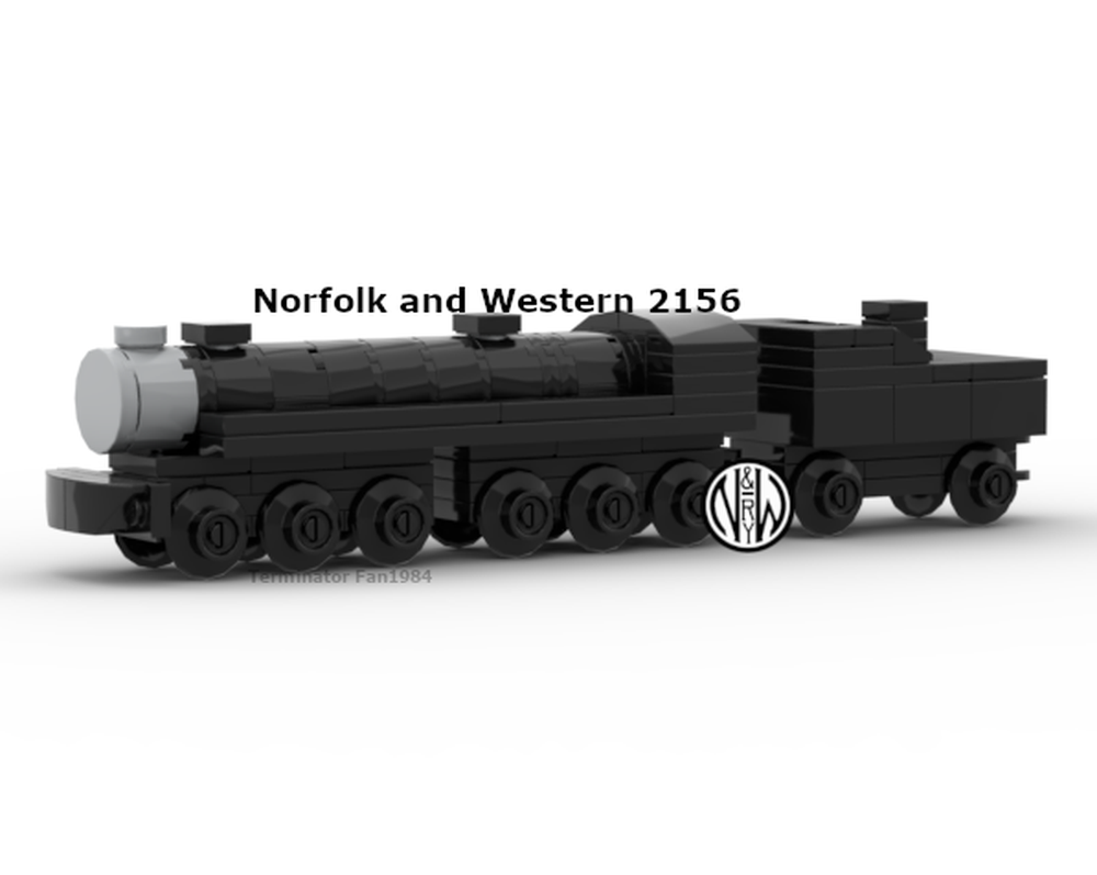 Lego Mini Norfolk and Western 2156