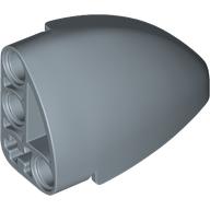 Lego Technic Panel Round Corner 5 x 3 x 2 Left / Sand Blue