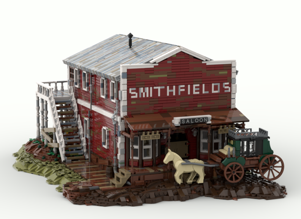 Lego Red Dead Redemption 2 - Valentine Saloon