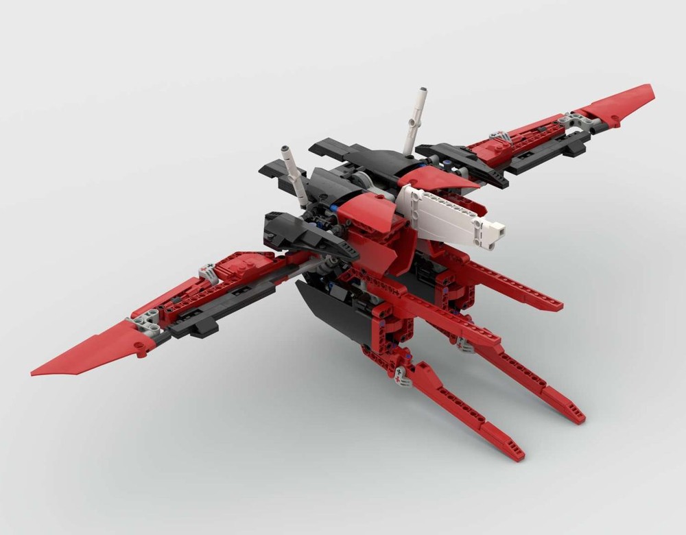 LEGO Aile Striker AQME-X01 ( Strike Gundam Backpack )