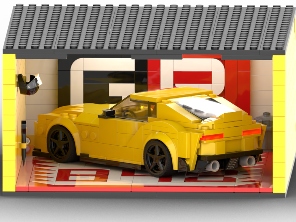 Lego Speed Champions Garage (Supra)