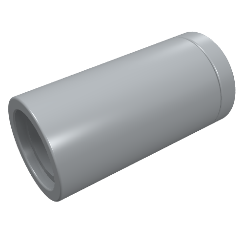 Lego Technic Pin Connector Round [No Slot] / Light Bluish Gray