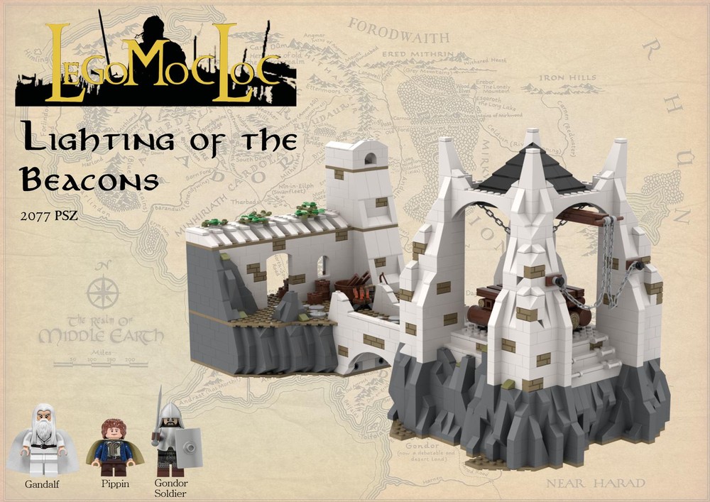 Lego Lighting of the Beacons