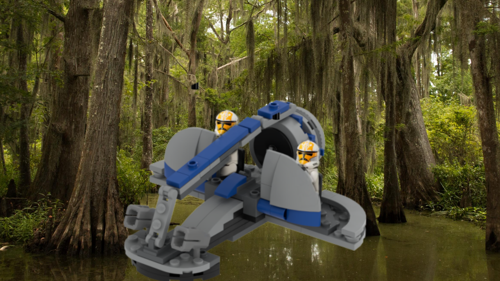Lego Bigger and more accurate Swamp Speeder
