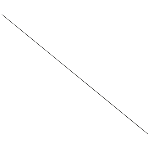 Lego String Cord Thin (0.5mm) [Undetermined Length] / Black