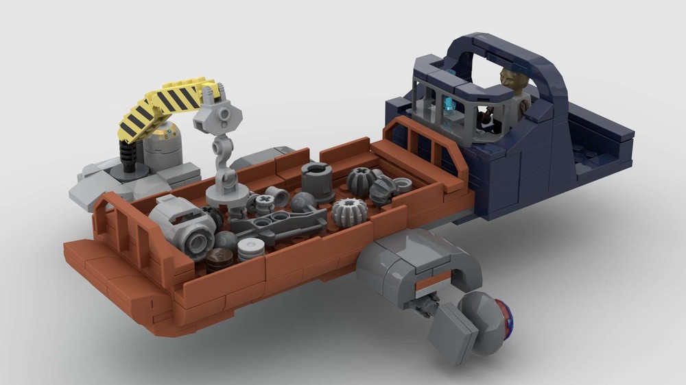 Lego Garbage Collector Ship