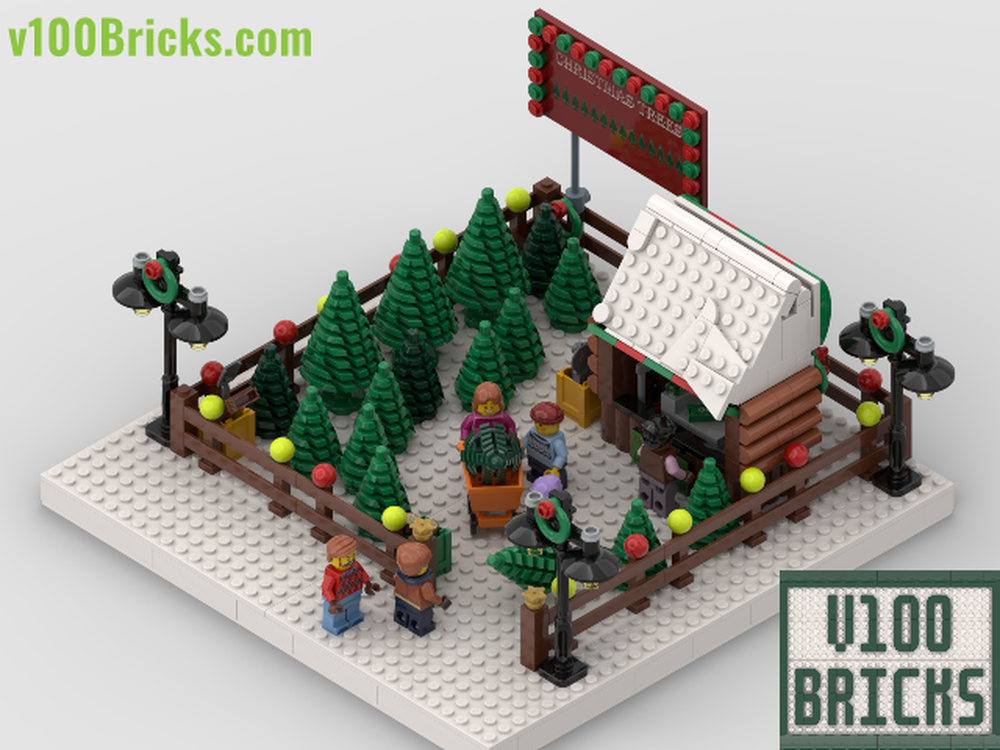 Lego Christmas Tree Shop
