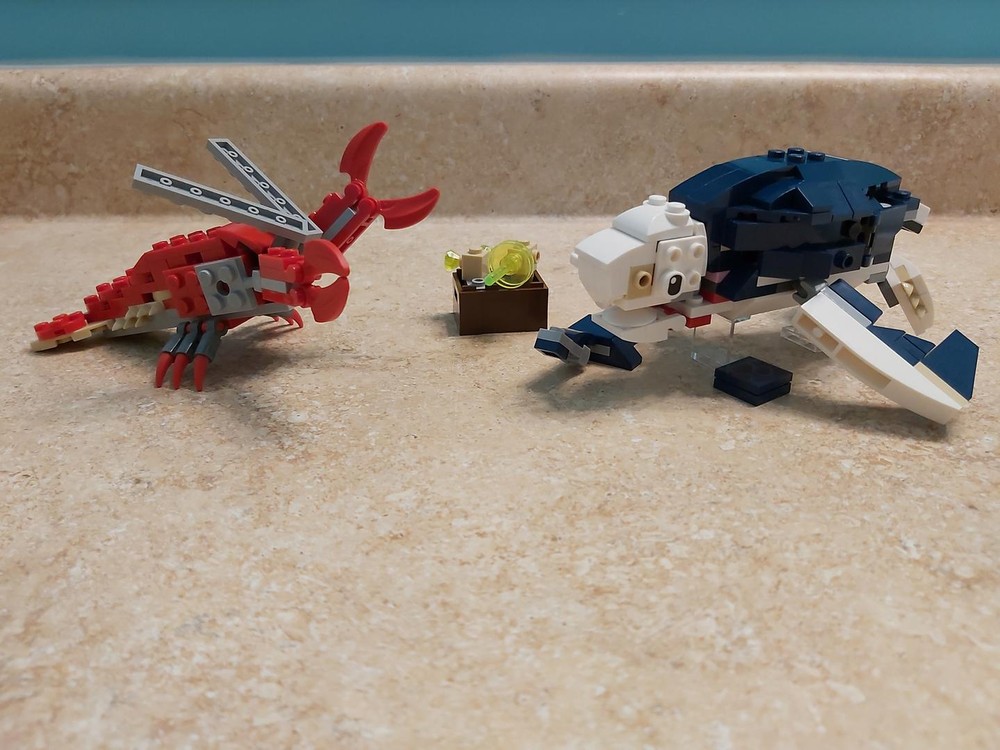 Lego Sea Turtles and Lobster 2.0