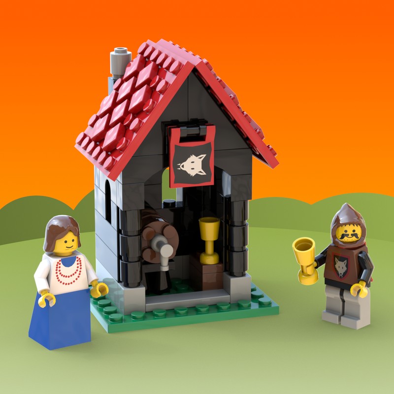 Lego GRAY WOLF INN