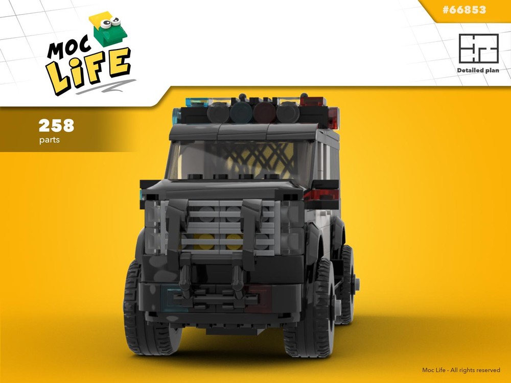 Lego Chevrolet Suburban K-9 Unit