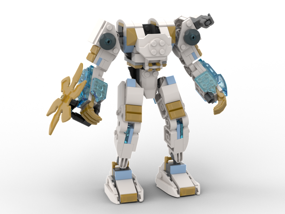 Lego Ninjago Zane's Elemental Ice Mech