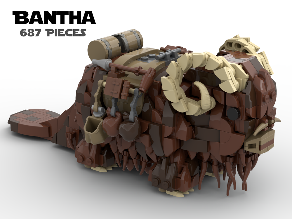 Lego Bantha - Tusken Raider Transport