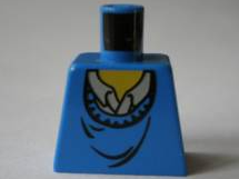 Lego Torso Harry Potter Ron, Sweater over Shirt Pattern / Blue