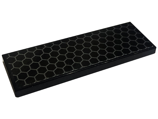 Lego Tile 2 x 6 with Honeycomb Pattern (Sticker) - Set 76904