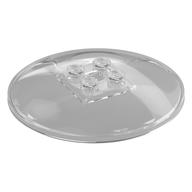 Lego Dish 6 x 6 Inverted (Radar) with Solid Studs / Trans-Clear
