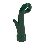 Lego Plant, Grass Stem with Bar Hole [3.2mm] / Dark Green