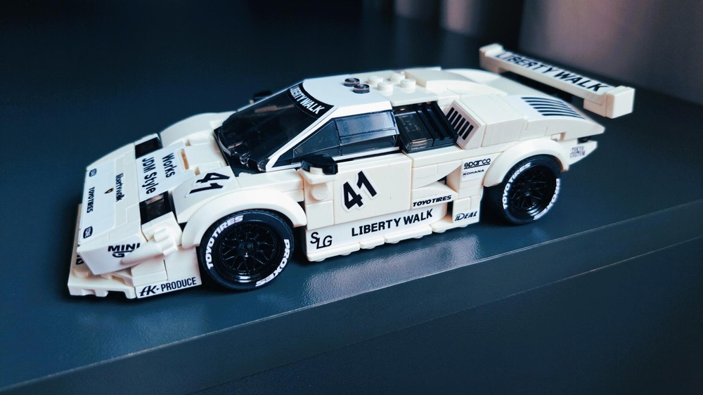 Lego Lamborghini Countach LBWK