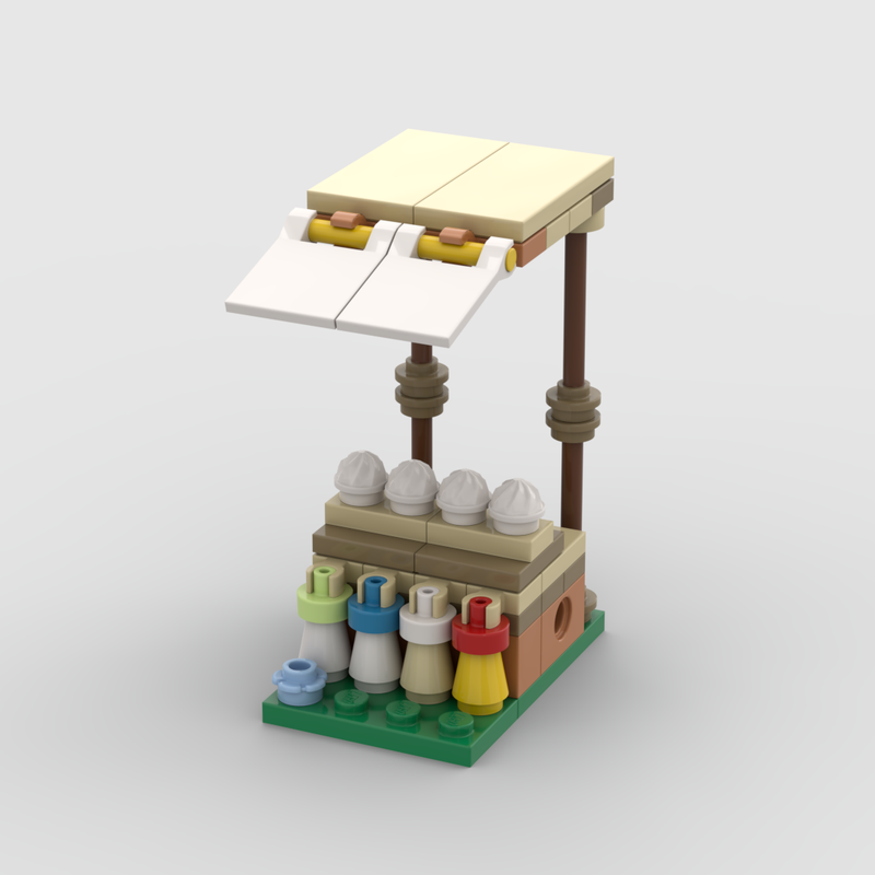Lego Baozi & Yogurt Stand