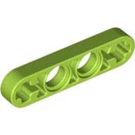 Lego Technic Beam 1 x 4 Thin / Lime