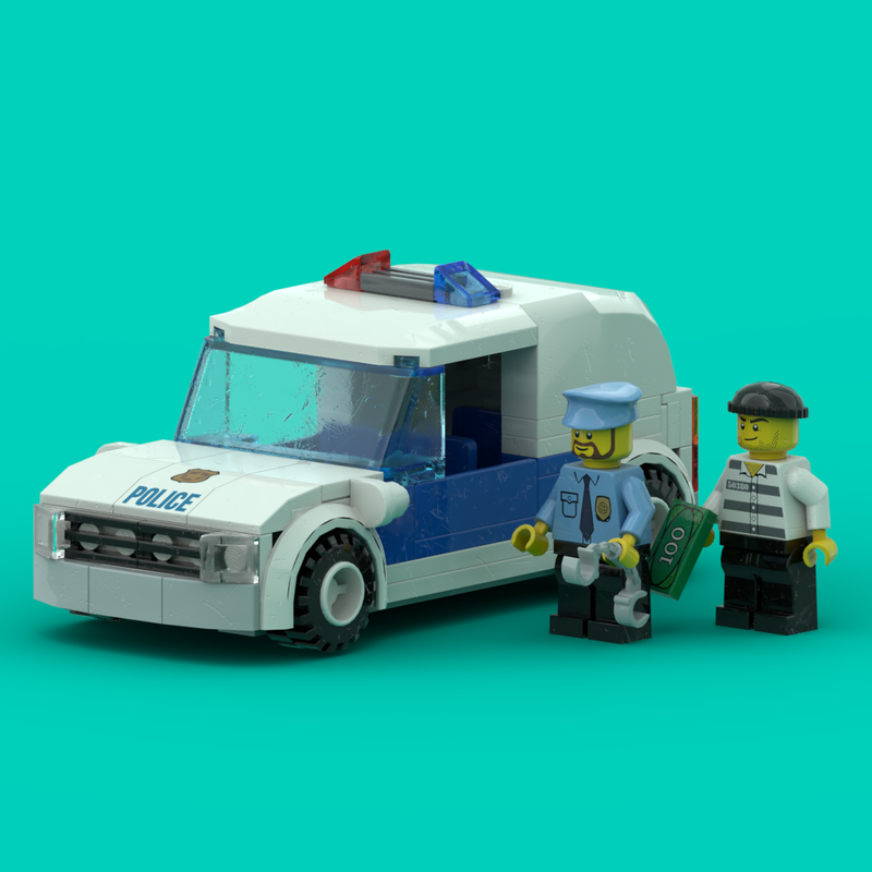 Lego Police car