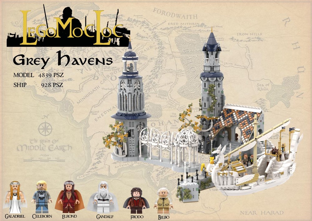 Lego Grey Havens