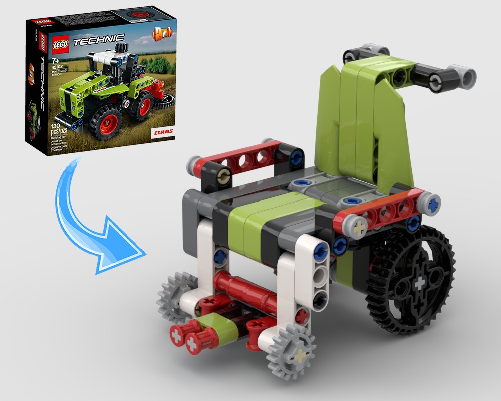 Lego Wheelchair 42102 Alternative
