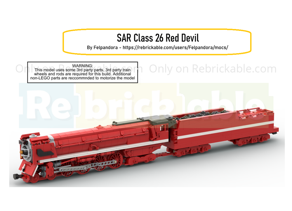 Lego SAR Class 26