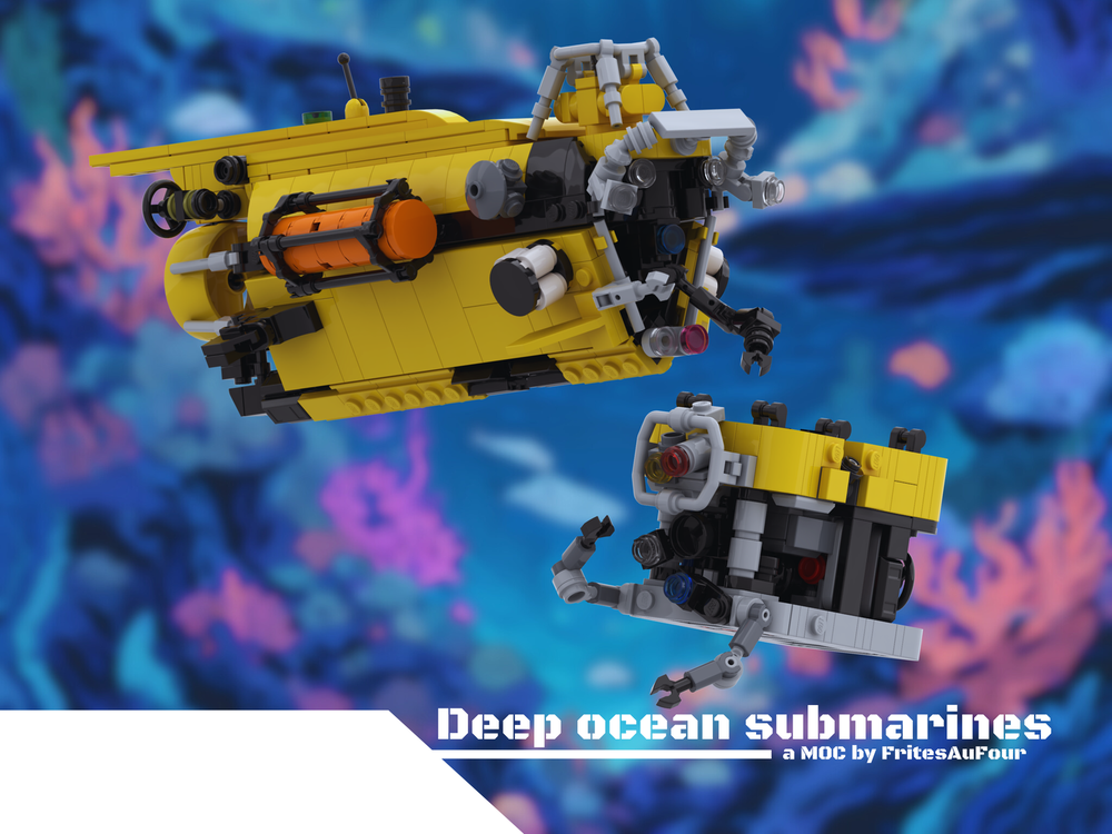 Lego Deep ocean submarines