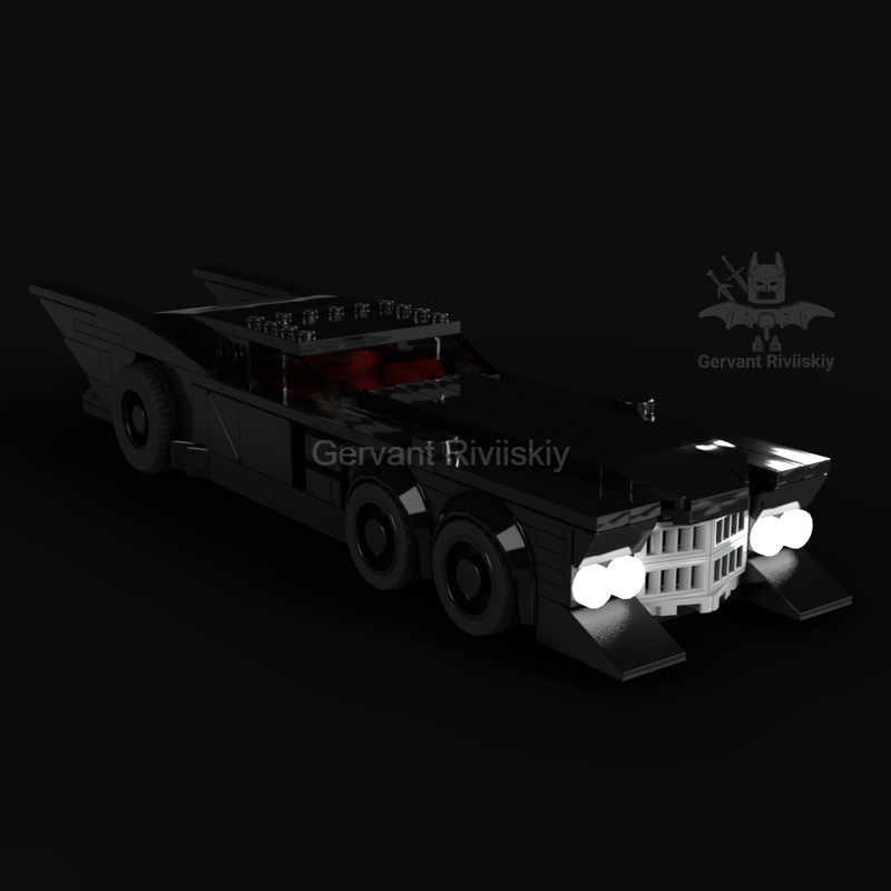 Lego Noir batmobile