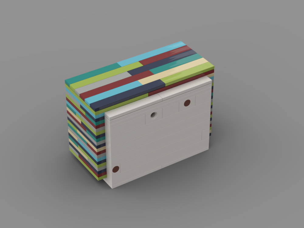 Lego Interlocked Puzzle Box